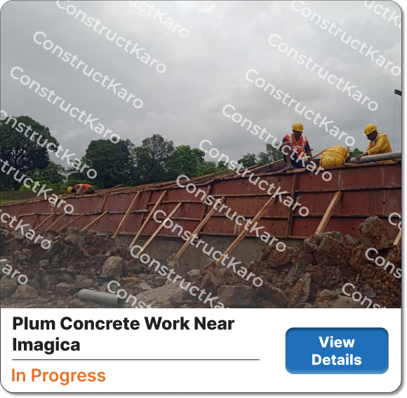 Plum Concrete Work Near Imagica